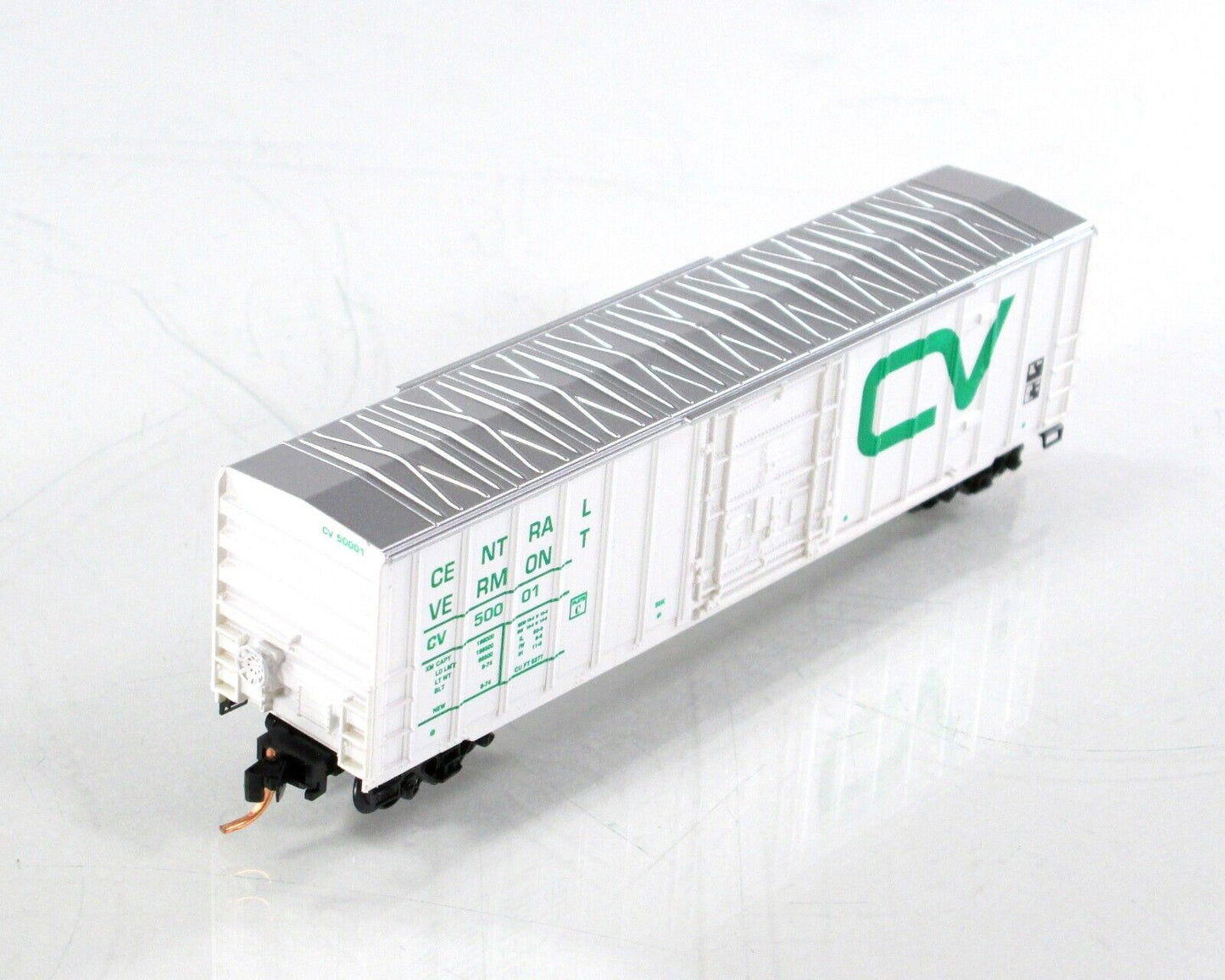 N Scale **CENTRAL VERMONT** 50' Box Car Set - Premiere Editions 2459, MTL **RARE