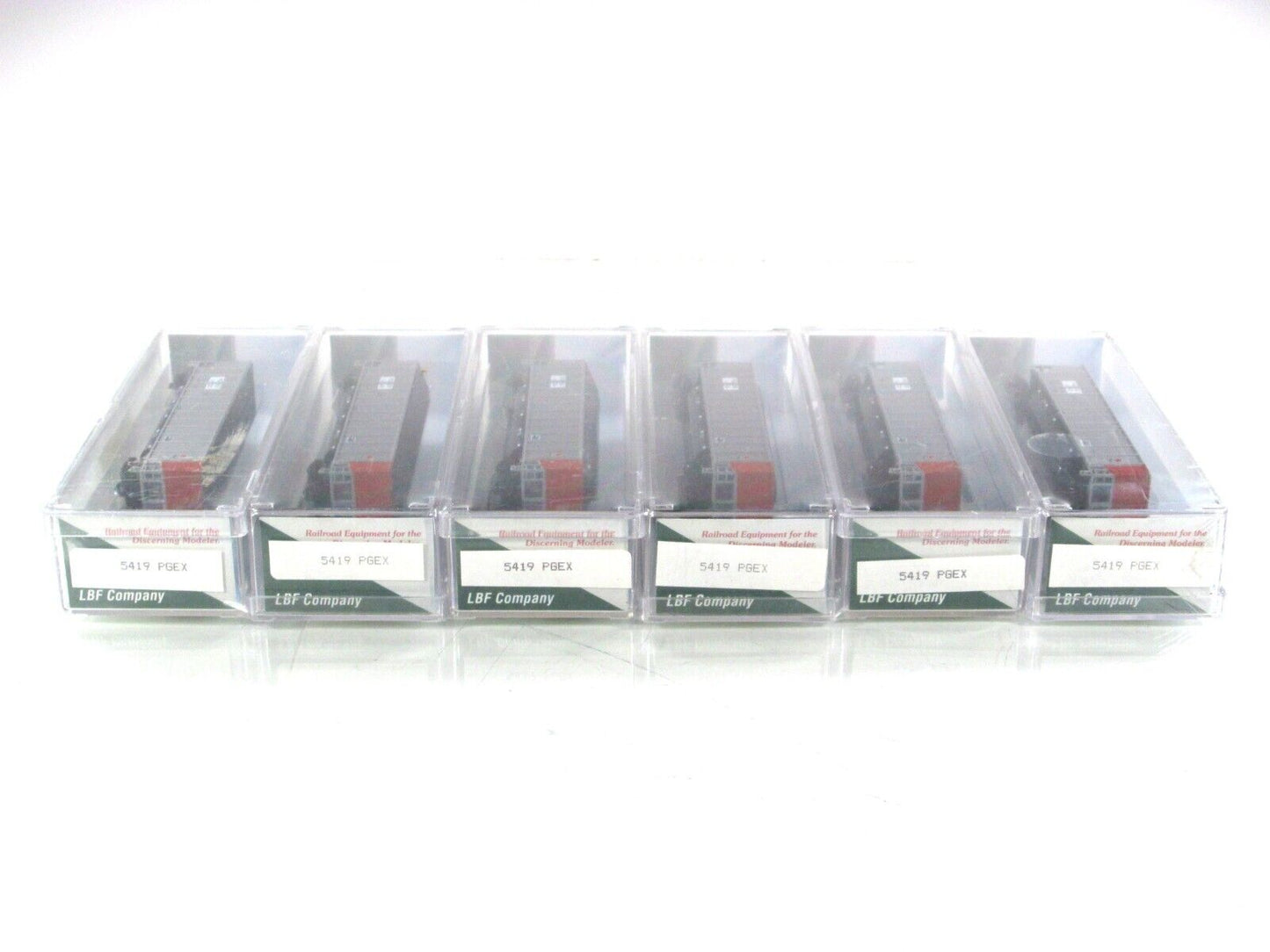 N Scale **Portland General Electric** Twin-Tub Coalporter 6-Set, PGEX - LBF 5419