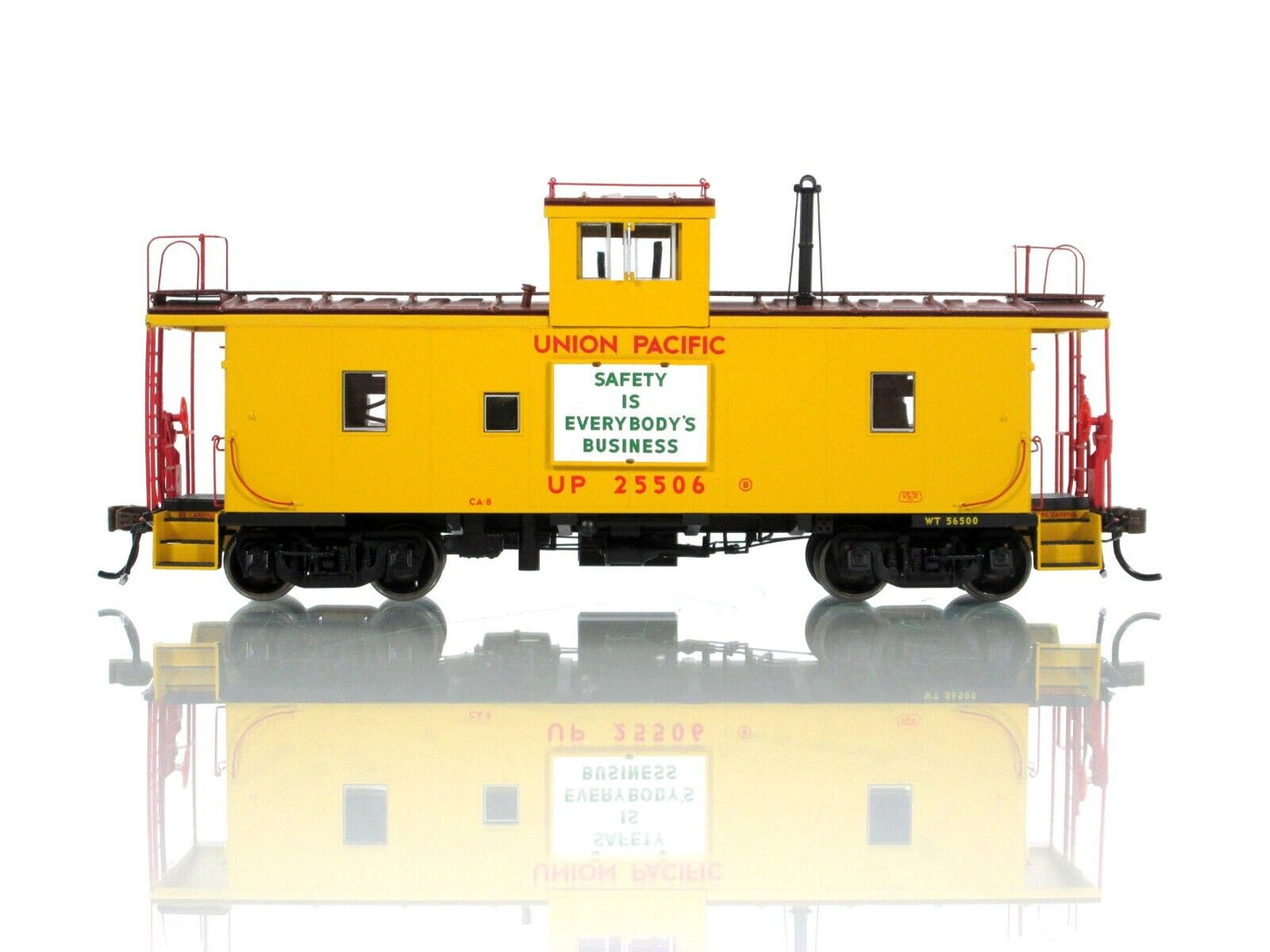 HO Scale **UNION PACIFIC** CA-8 Caboose #25506 - Athearn, DCC Tsunami Sound, LED