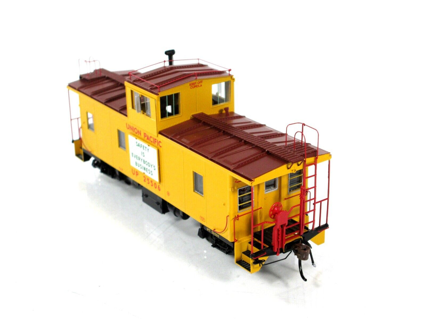 HO Scale **UNION PACIFIC** CA-8 Caboose #25506 - Athearn, DCC Tsunami Sound, LED