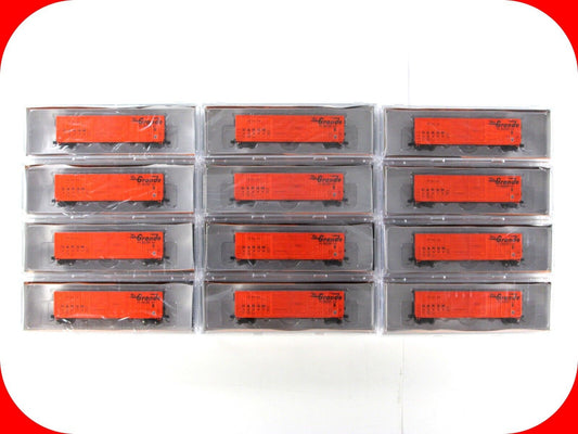 N Scale **Denver Rio Grande WoodPacker** Box Car 12-Set - TrainWorx FVM **RARE**