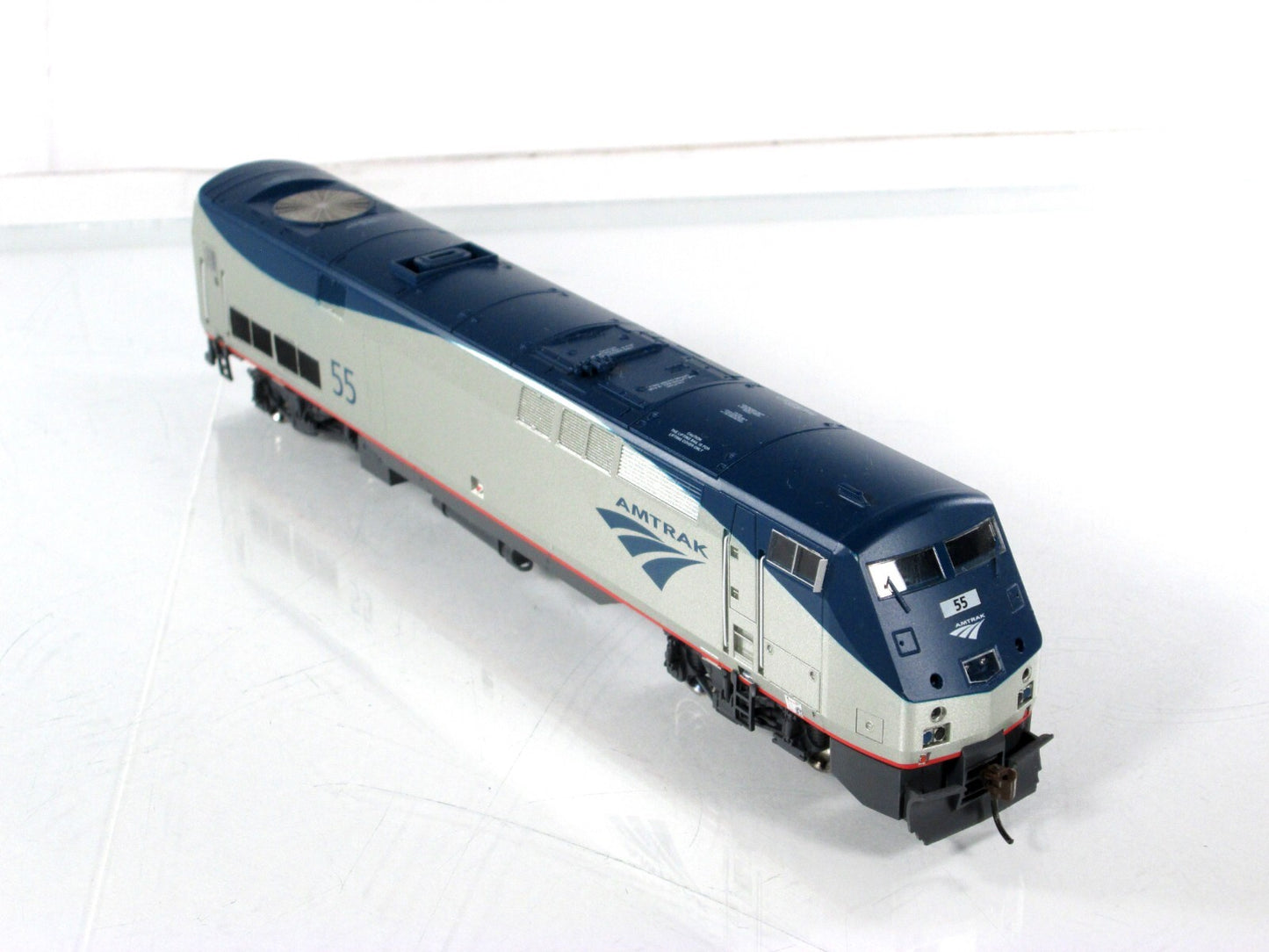 HO Scale ***AMTRAK*** AMD-103 Locomotive #55 ---- Athearn 99338, DC/DCC Equipped