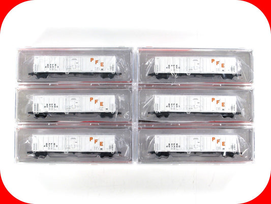 N Scale *PACIFIC FRUIT EXPRESS* SPFE Reefer 6-Car Set, Intermountain 68818 *RARE