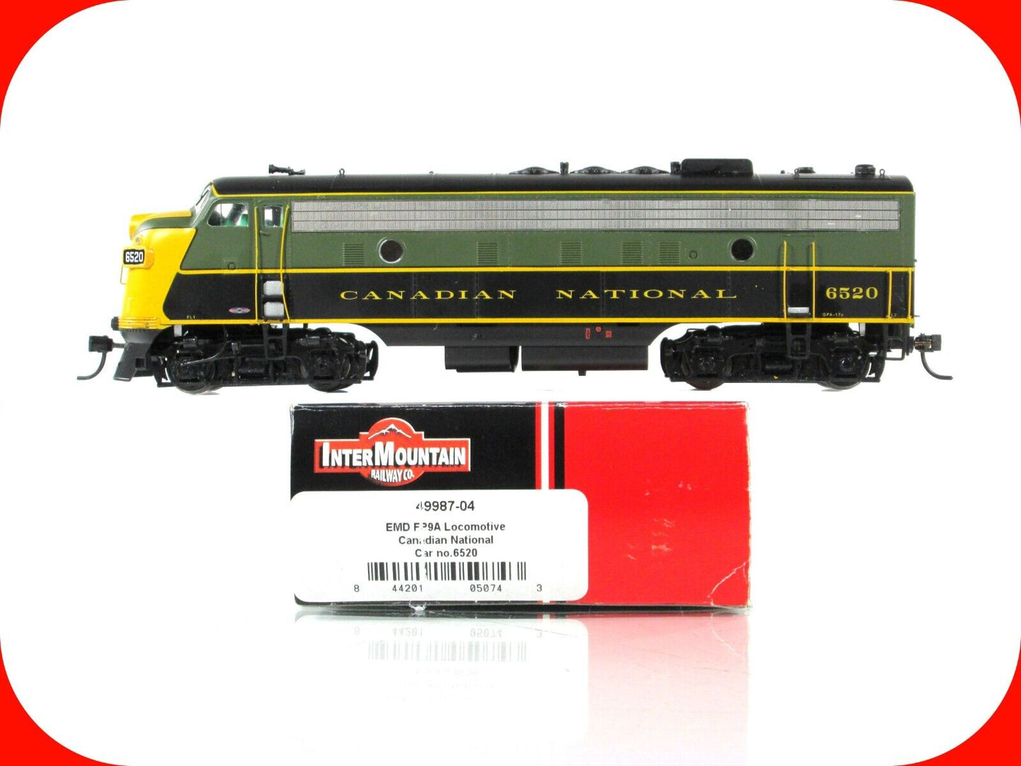 HO Scale ***CANADIAN NATIONAL*** F9A #6520 - Intermountain 49987-04, DCC Ready