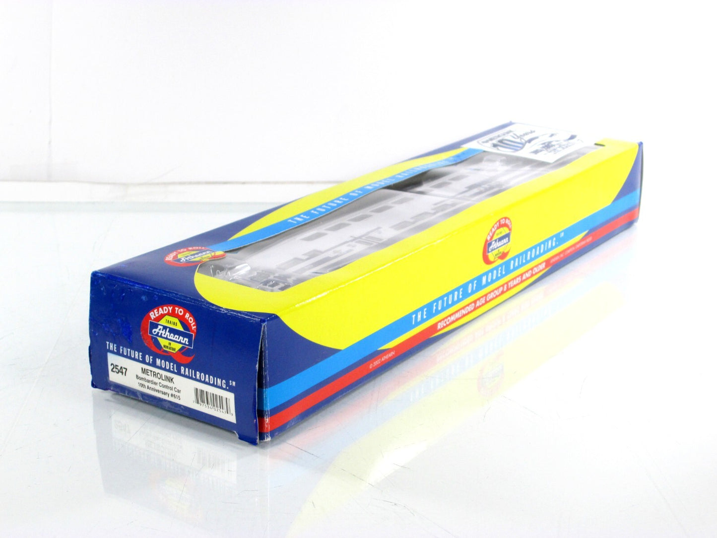 HO Scale ***METROLINK*** Bombardier 10th Anniv. Control Car #615 - Athearn 2547