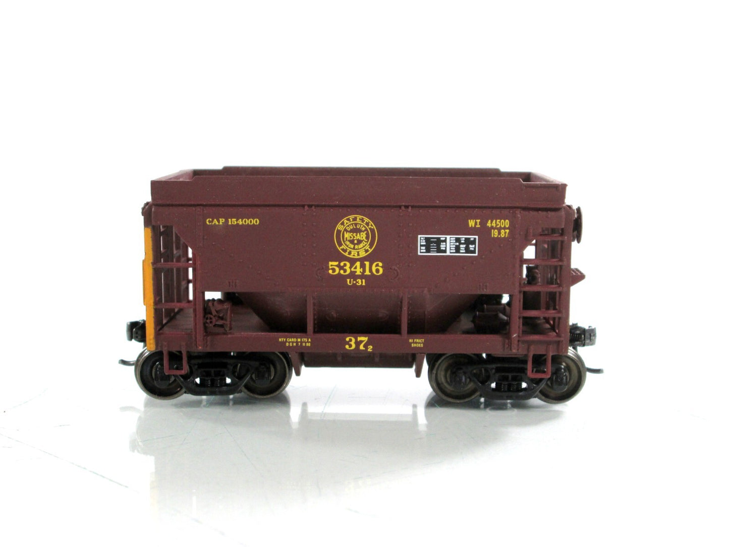 HO Scale *DULUTH, MISSABE & IRON RANGE* Taconite Ore Car Set - Walthers 932-4554