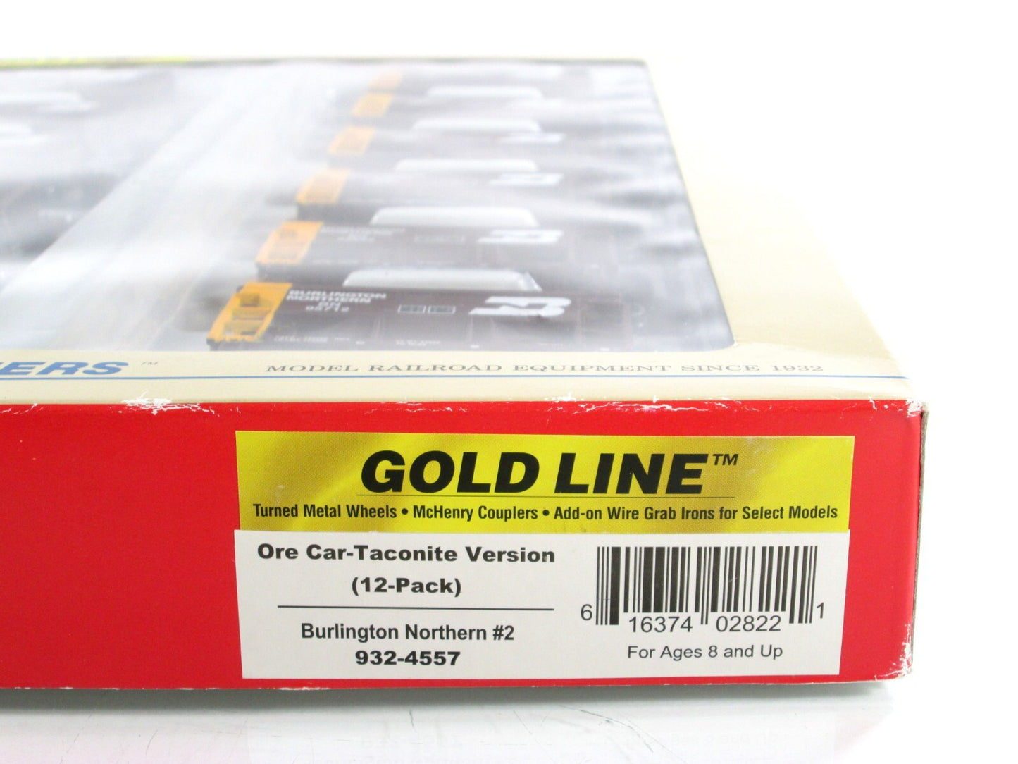 HO Scale *BURLINGTON NORTHERN* Taconite Mining Ore Car 12-Set -Walthers 932-4557