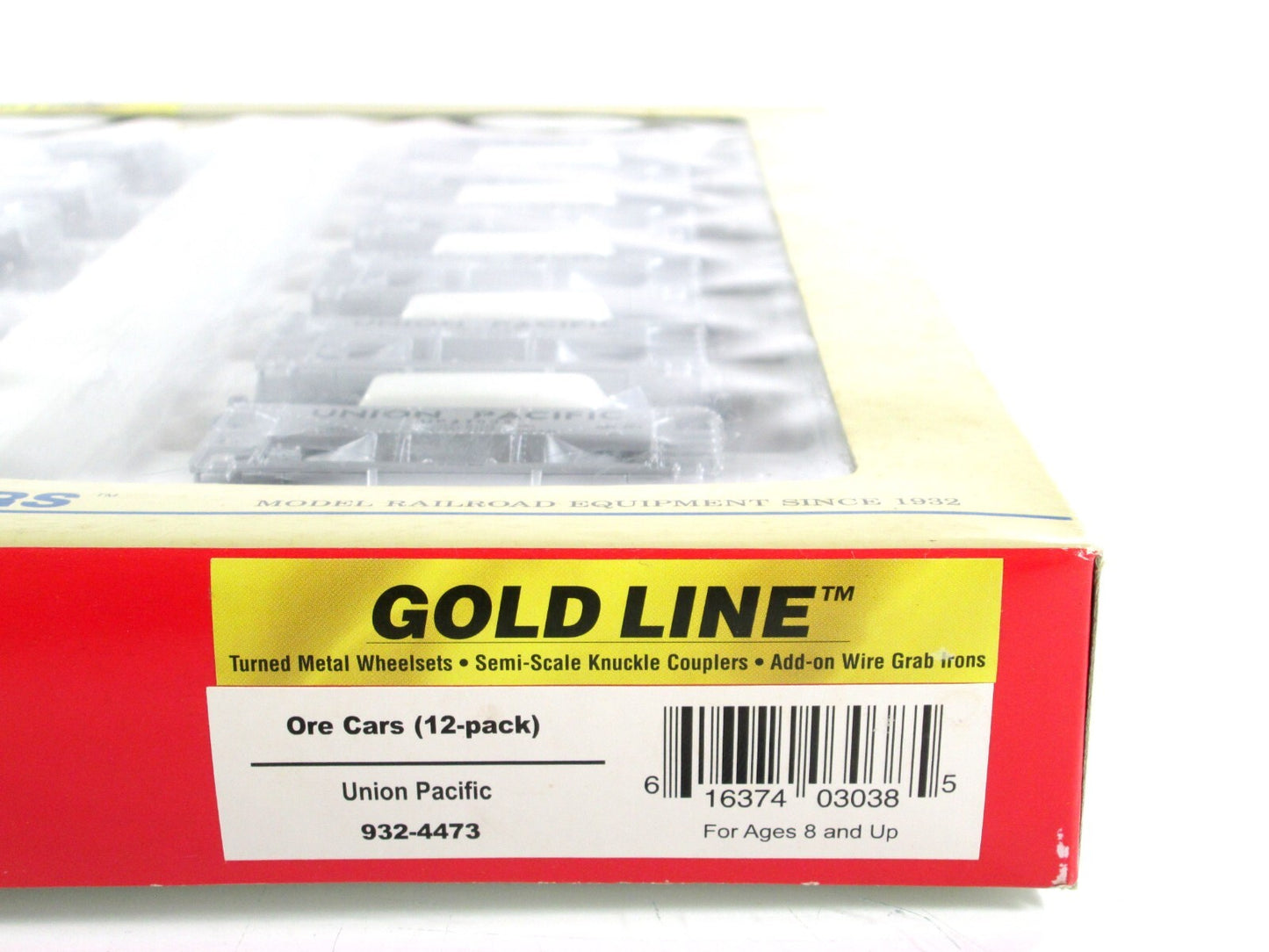HO Scale ***UNION PACIFIC*** Mining Ore Car 12-Pack Set ------ Walthers 932-4473
