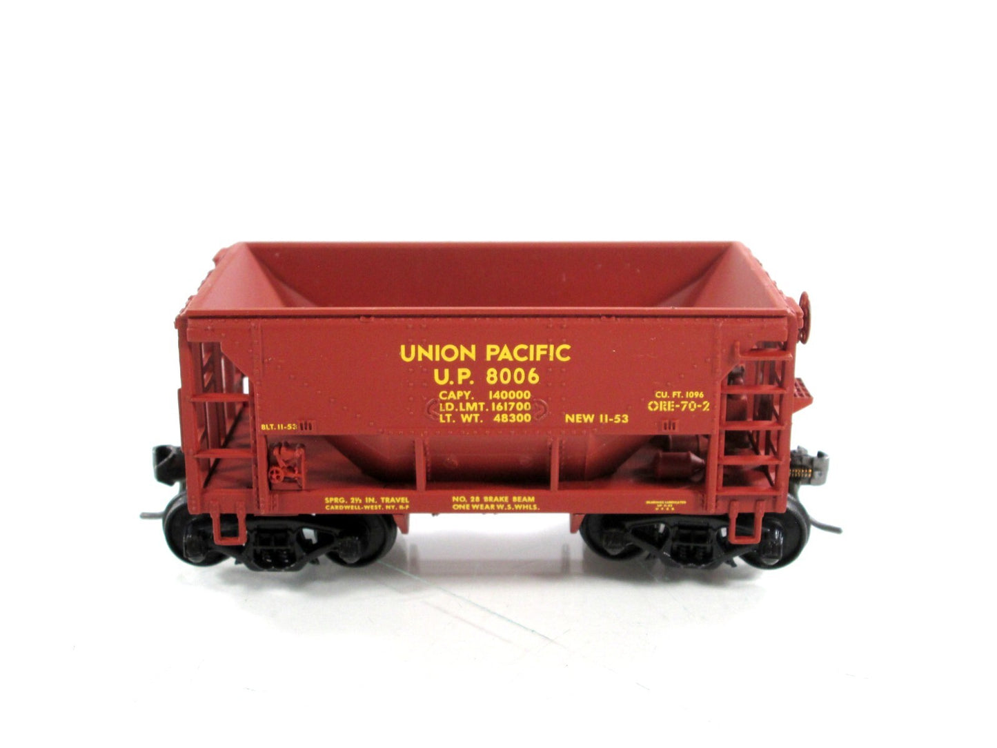HO Scale ***UNION PACIFIC*** Mining Ore Car 12-Pack Set ------ Walthers 932-4461