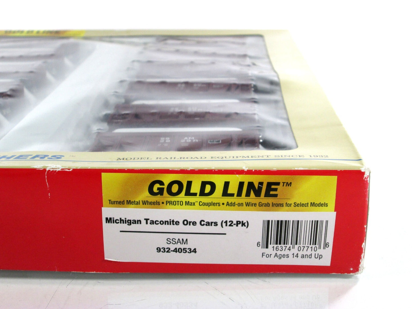 HO Scale ***SSAM*** Michigan Taconite Ore Car 12-Pack Set --- Walthers 932-40534