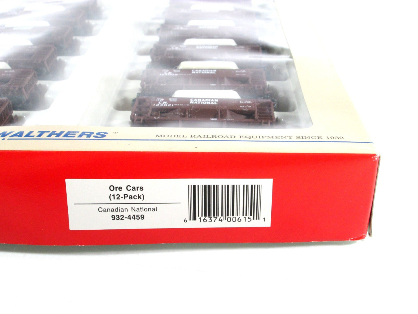 HO Scale ***CANADIAN NATIONAL*** Mining Ore Car 12-Pack Set -- Walthers 932-4459