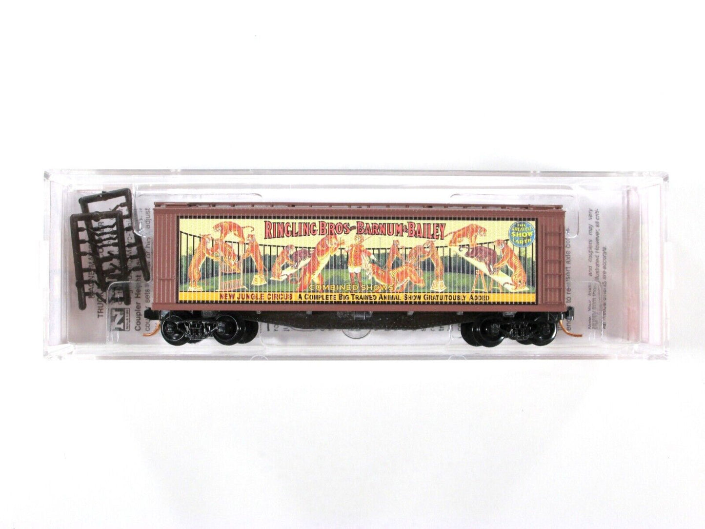 N Scale ***RINGLING CIRCUS*** Billboard Car #1 Box Car --  Micro Trains 04700401