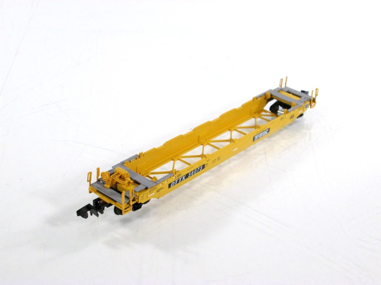 N Scale **TRAILER TRAIN** Husky Well Car 12-Set, 48' Well - Roundhouse 8472, 852
