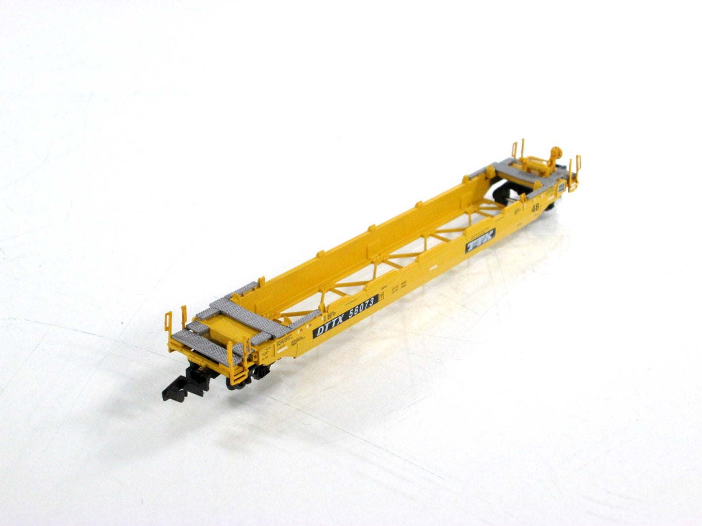 N Scale **TRAILER TRAIN** Husky Well Car 12-Set, 48' Well - Roundhouse 8472, 852
