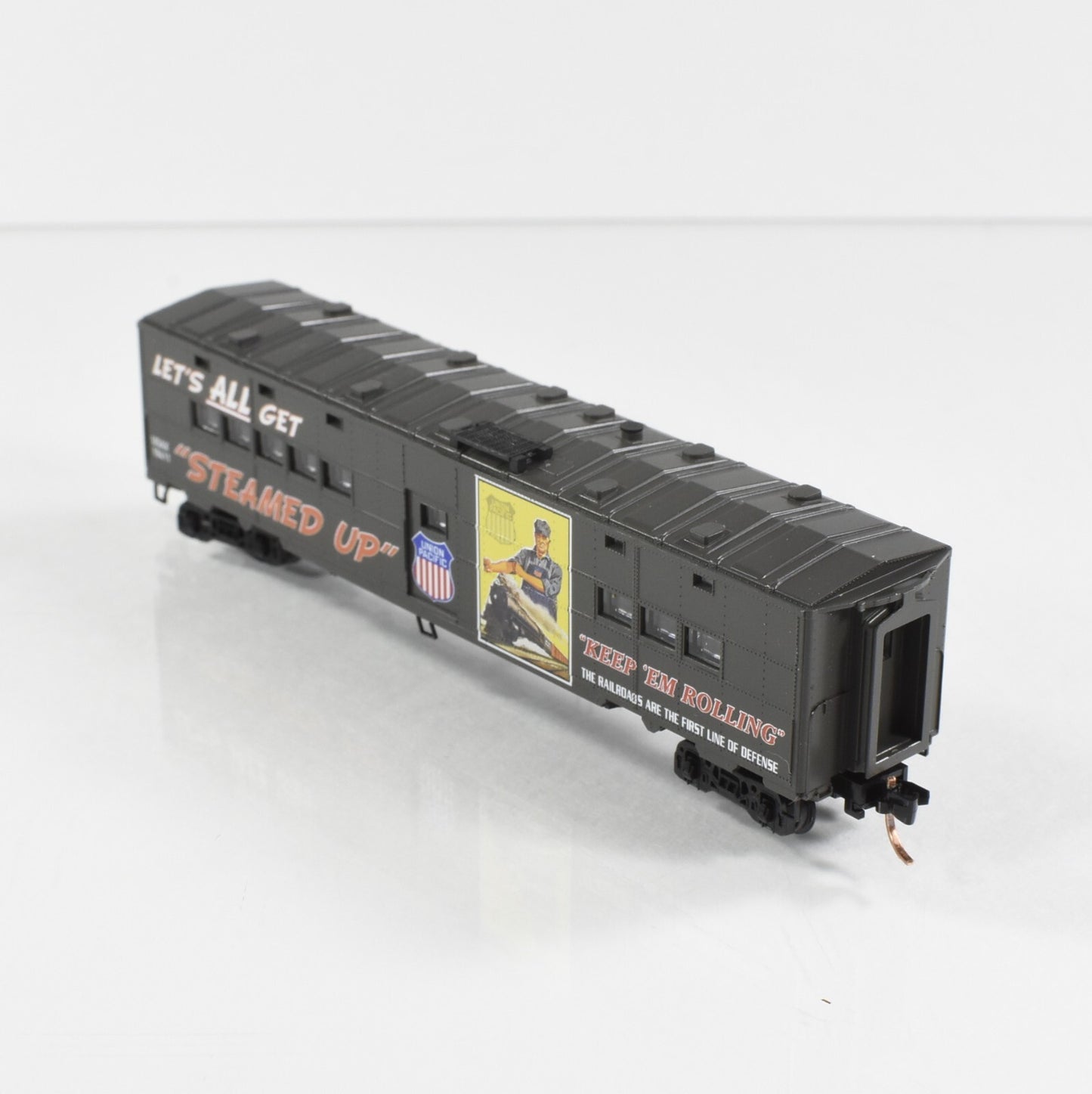 N Scale WWII Troop Kitchen *STEAMED UP* Poster Art #19411 -Micro Trains 11800110