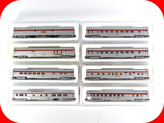 N Scale PENNSYLVANIA ***SENATOR*** Lightweight Passenger Car 8-Pack Set -Con-Cor