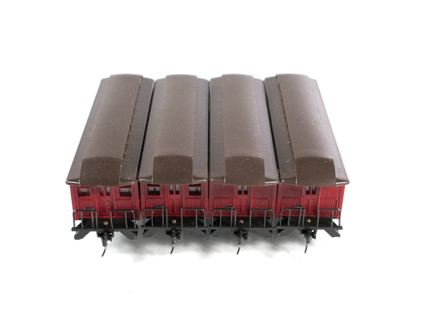 Nn3 Scale **DENVER RIO GRANDE** Overton Passenger 4-Pack - Roundhouse, MTL Cplrs