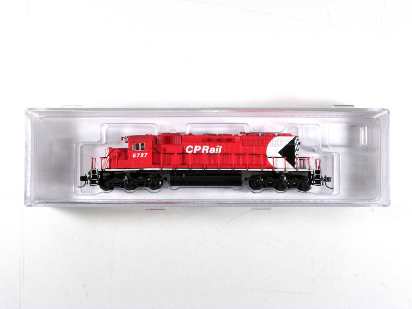 N Scale *CANADIAN PACIFIC* Weathered SD40-2 #5737 - Intermountain 69346, DCC Rdy