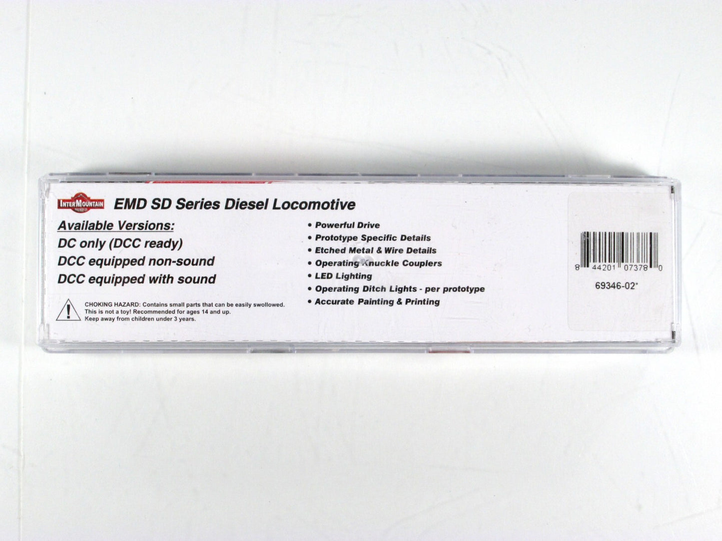 N Scale *CANADIAN PACIFIC* Weathered SD40-2 #5737 - Intermountain 69346, DCC Rdy