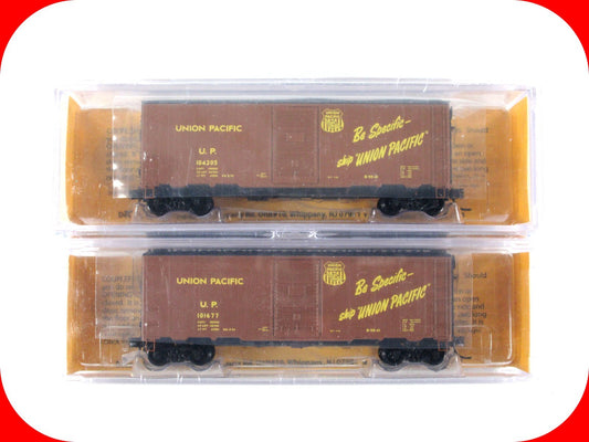 N Scale *UNION PACIFIC* Overland Box Car Set, UP #104205, 101677 - Deluxe 143512