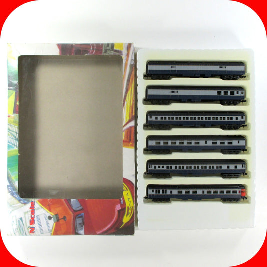 N Scale BALTIMORE & OHIO Heavyweight Passenger 6-Car Set ---- Con-Cor 003-570003