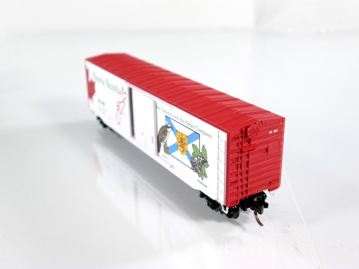 N Scale **NOVA SCOTIA** Canadian Provincial 50' Box Car, NS 1867 - Micro Trains
