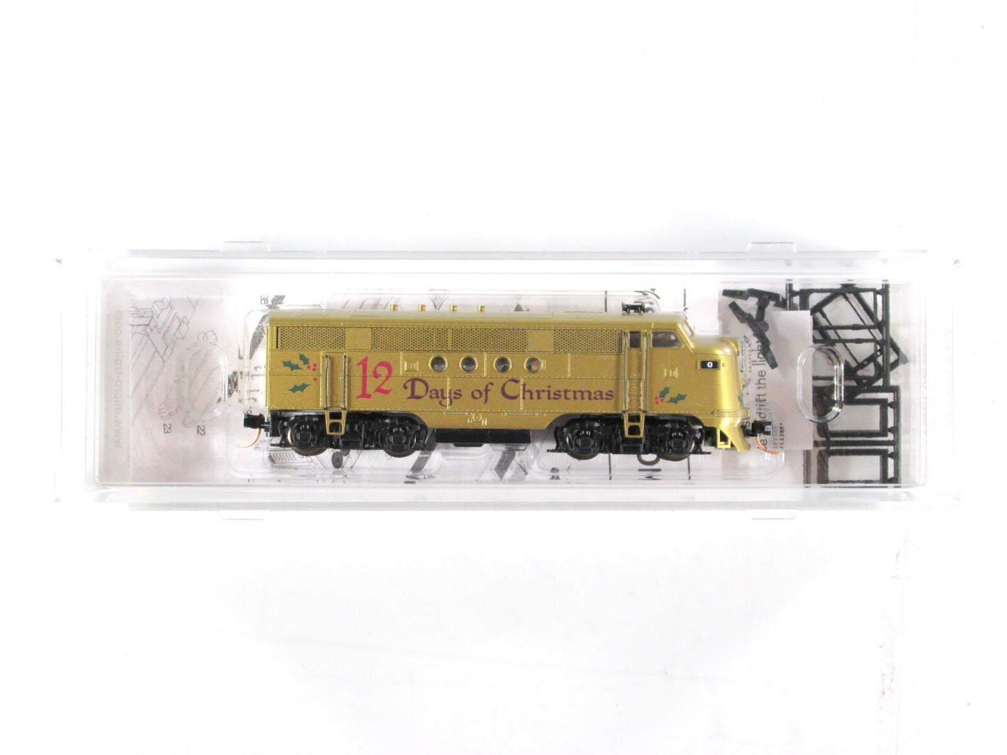 N Scale **12 DAYS of CHRISTMAS** FT Locomotive - Micro Trains 98701511 **DCC Rdy