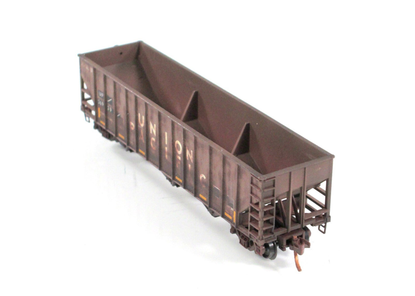 N Scale ***UNION PACIFIC*** Weathered Coal Hopper #36929 - Micro Trains 10844360