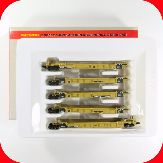 N SCALE ***TTX*** Thrall 5-Unit Articulated Well Car #72403 -- Walthers 932-8109