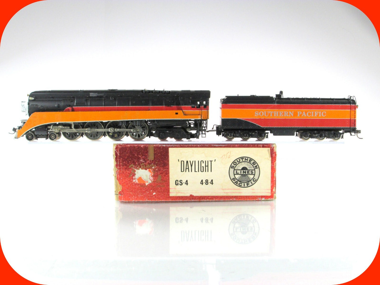 HO Scale BRASS ***SOUTHERN PACIFIC DAYLIGHT*** 4-8-4 GS-4 Locomotive --- KATSUMI