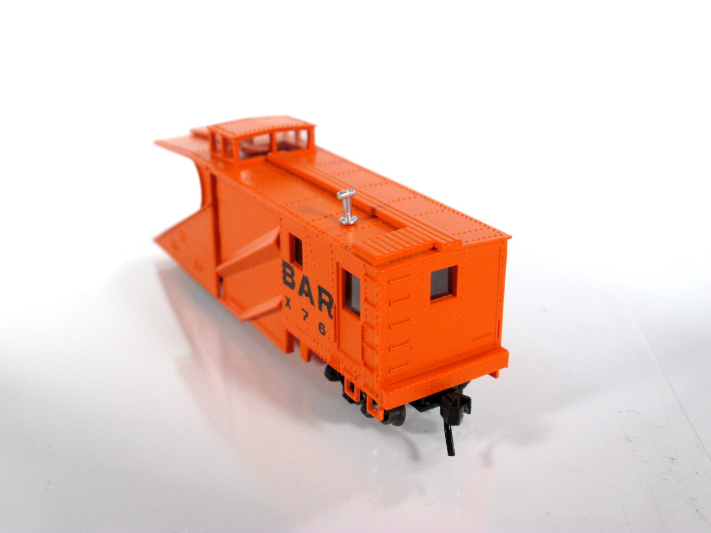 N Scale ***BANGOR & AROOSTOOK*** MoW Russell Snow Plow, BAR X76 - Atlas 50005132