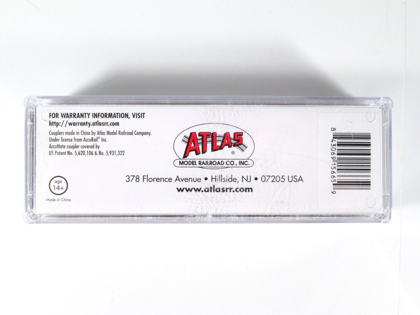 N Scale ***BANGOR & AROOSTOOK*** MoW Russell Snow Plow, BAR X76 - Atlas 50005132