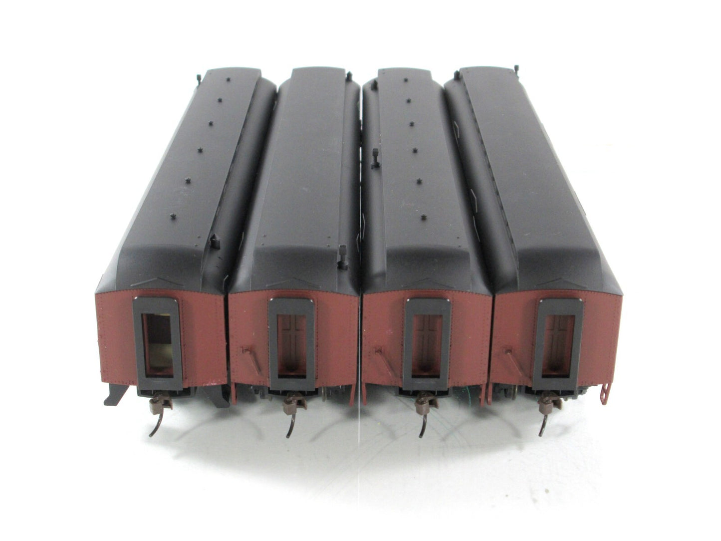 HO Scale ***PRR*** 60' Hvywt Passenger Set - Rivarossi RT600227, Knuckle Cplrs