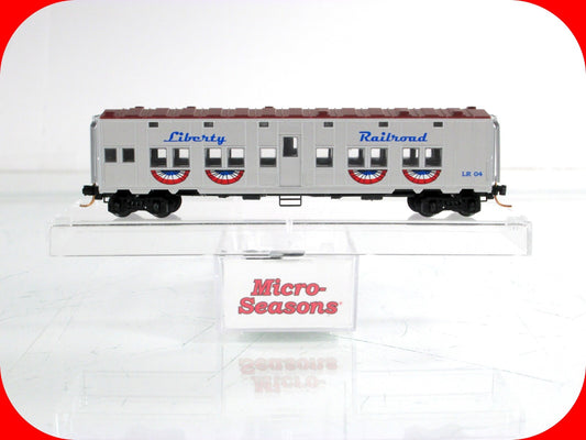 N Scale ***LIBERTY RAILROAD** WWII Troop Sleeper 04 ------ Micro Trains 99321030