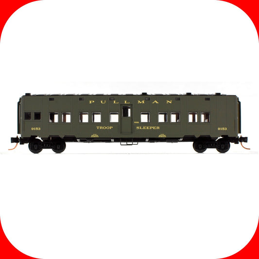 N Scale **WWII Department Defense** TROOP SLEEPER #9153 -- Micro Trains 116010.2