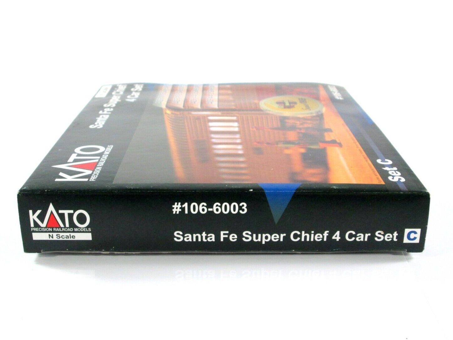N Scale ***SANTA FE SUPER CHIEF*** Lightweight Passenger Set C - Kato 106-6003