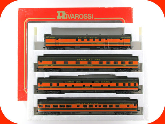 HO Scale **GREAT NORTHERN EMPIRE BUILDER** 1930s Passenger Set B -Rivarossi 6945