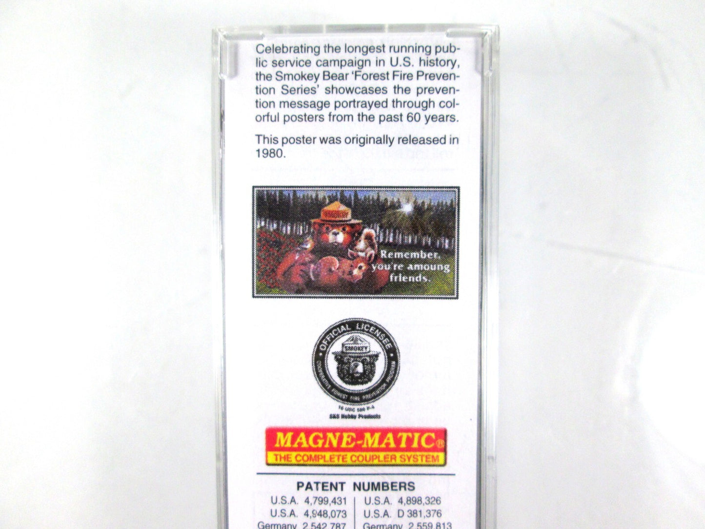 N Scale **SMOKEY BEAR** Fire Prevention Car 4, SBX 1980A - Micro Trains 03200404