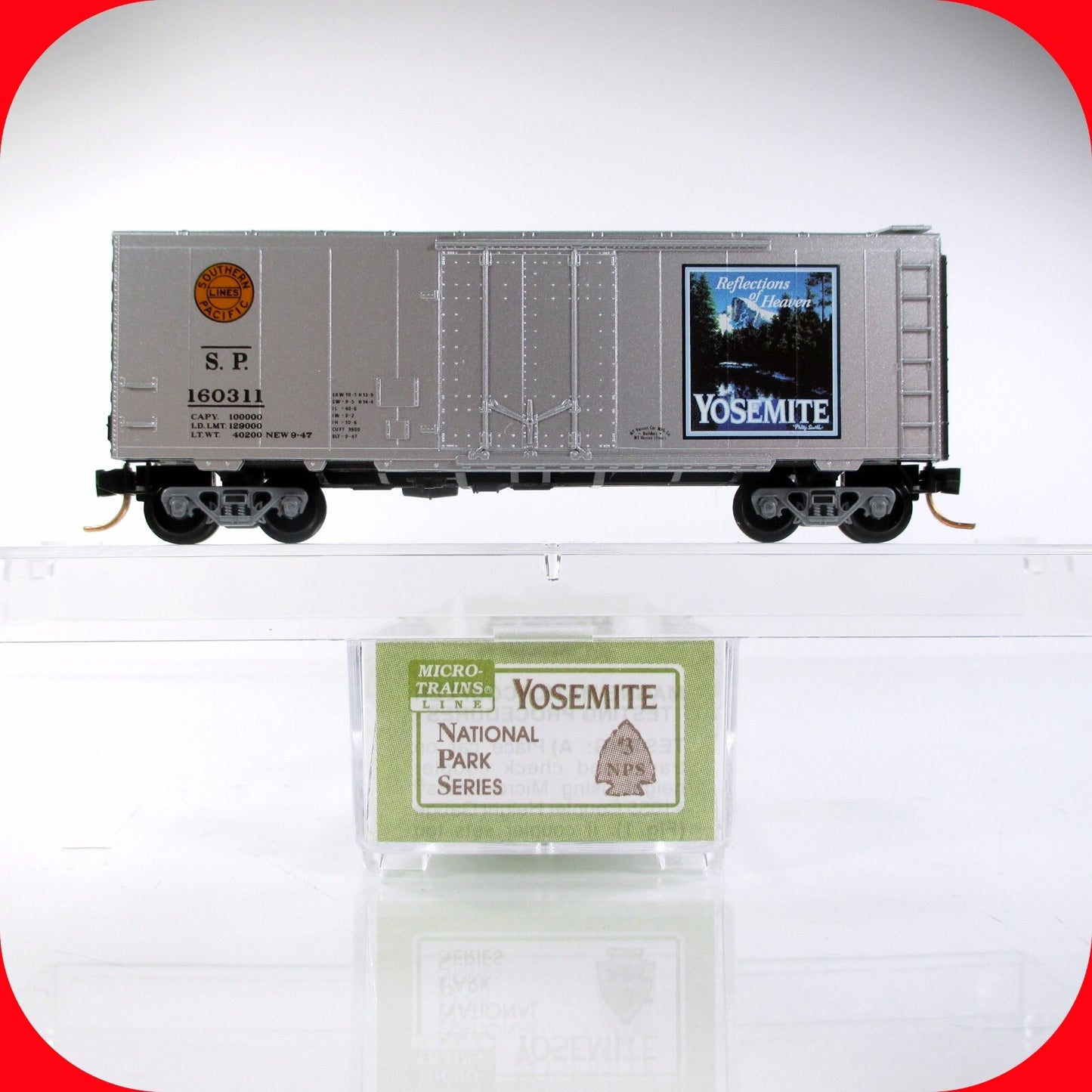 N Scale **YOSEMITE** National Park, SP 160311 -Micro Trains, Lowell Smith *RARE