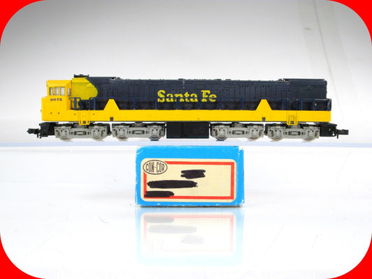 N Scale ***SANTA FE*** GE U50 Diesel Locomotive, ATSF 9972 - Con-Cor 3301