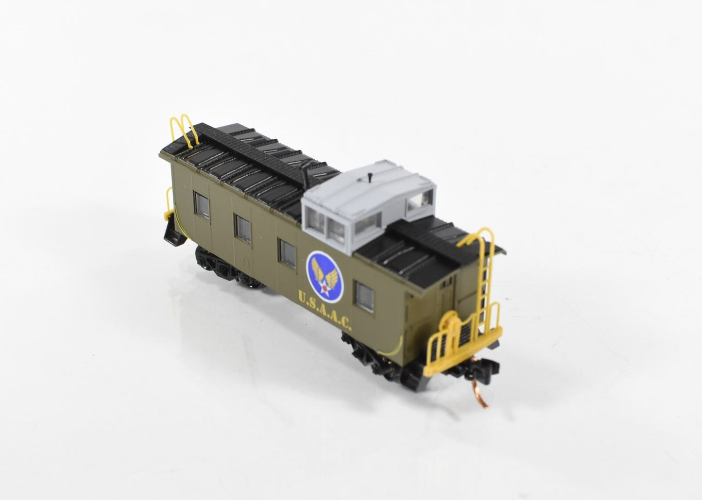 N Scale ***US Army Air Corps*** Nose Art Caboose -- Micro Trains 10000340 **RARE