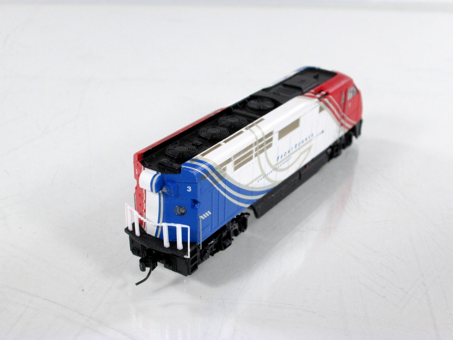 N Scale ***UTAH FRONT RUNNER*** F59PHI Locomotive #3 -- Athearn 23710, DCC Ready