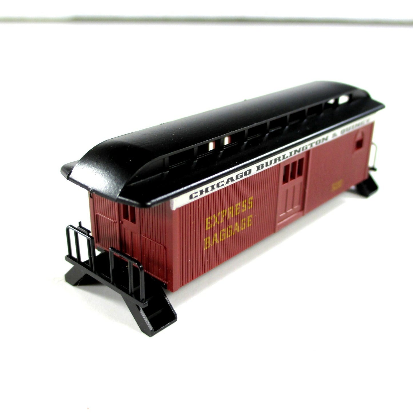 N Scale **CB&Q** Chicago Burlington Overton Old Time Passenger 4-Set, Roundhouse