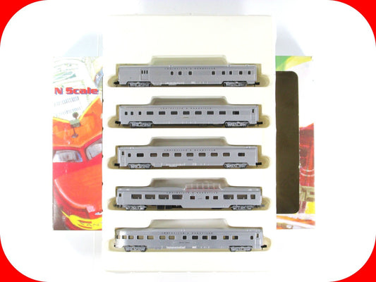 N Scale **LOUISVILLE NASHVILLE* Ltweight Passenger 5-Car Set 2 - Con-Cor 5400151