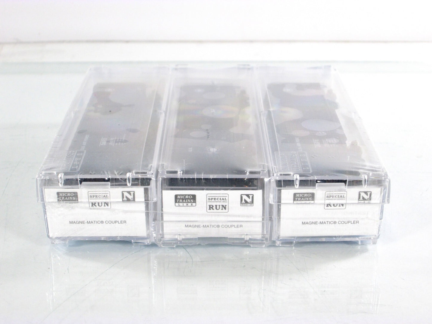 N Scale ***US AIR FORCE*** 3 Box Car Set - Micro Trains, BLW Special Run **RARE*