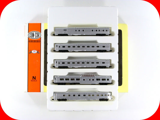 N Scale **SOUTHERN** Lightweight Corrugated Passenger 5-Car Set - Con-Cor 540004