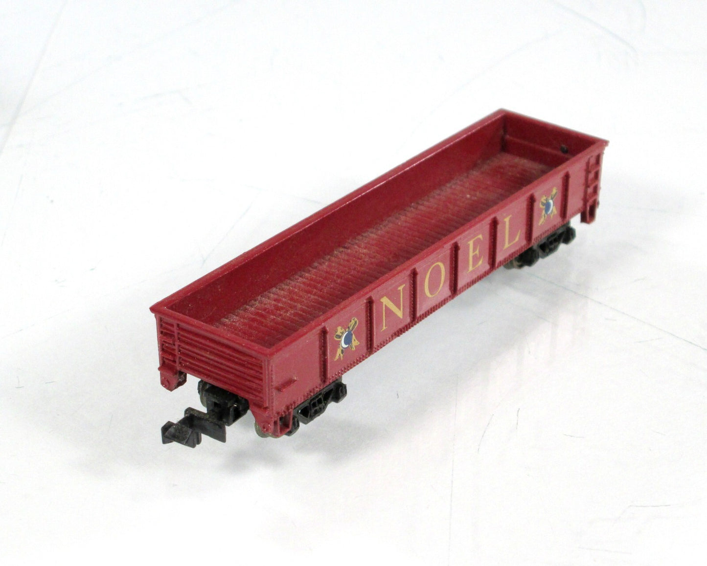 N Scale ***NOEL*** Christmas Gondola from YULETIDE SPECIAL set -- Bachmann 24011