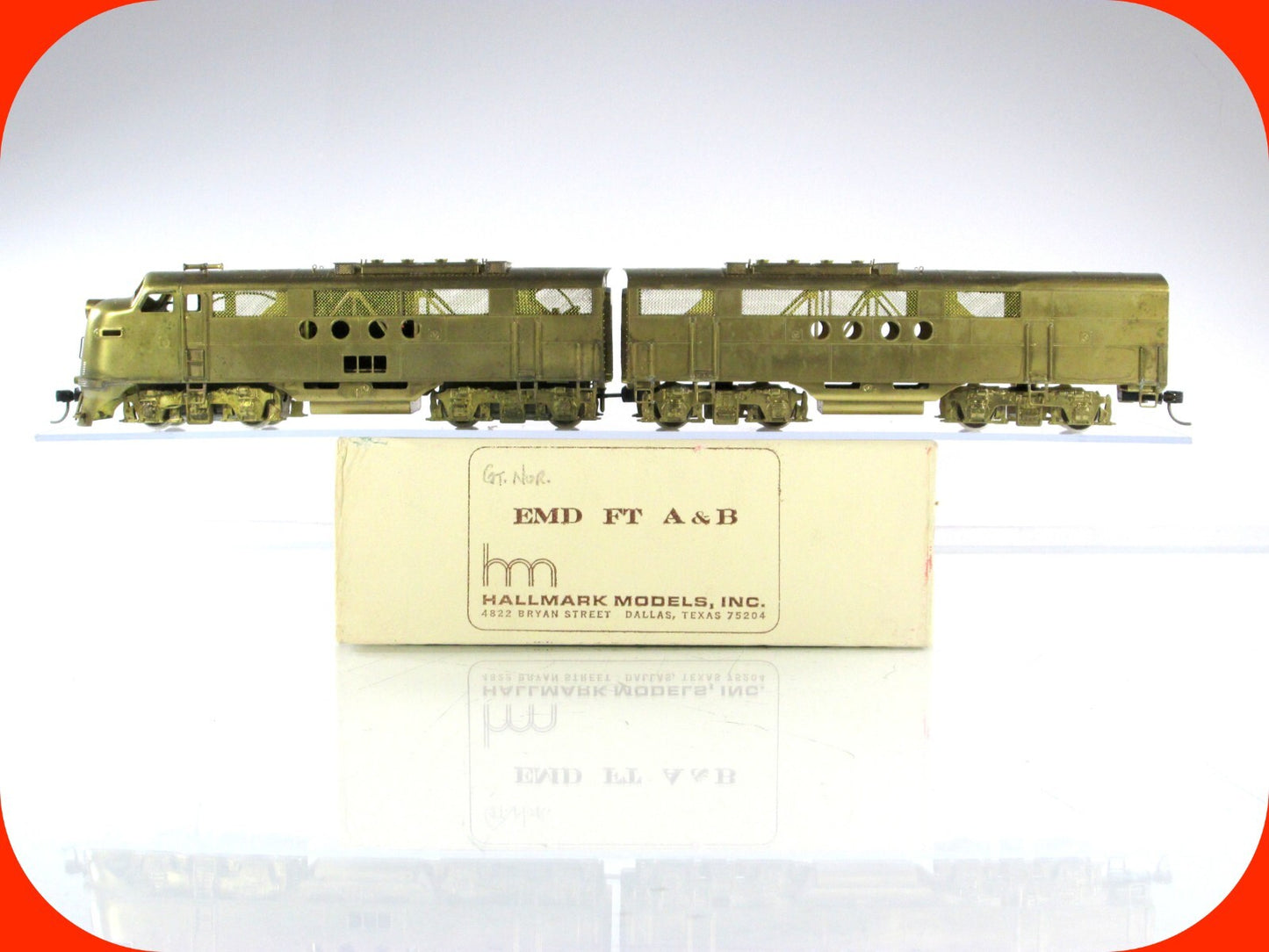 HO Scale BRASS *****EMD FT A & B***** Diesel Locomotive Set ---- HALLMARK MODELS