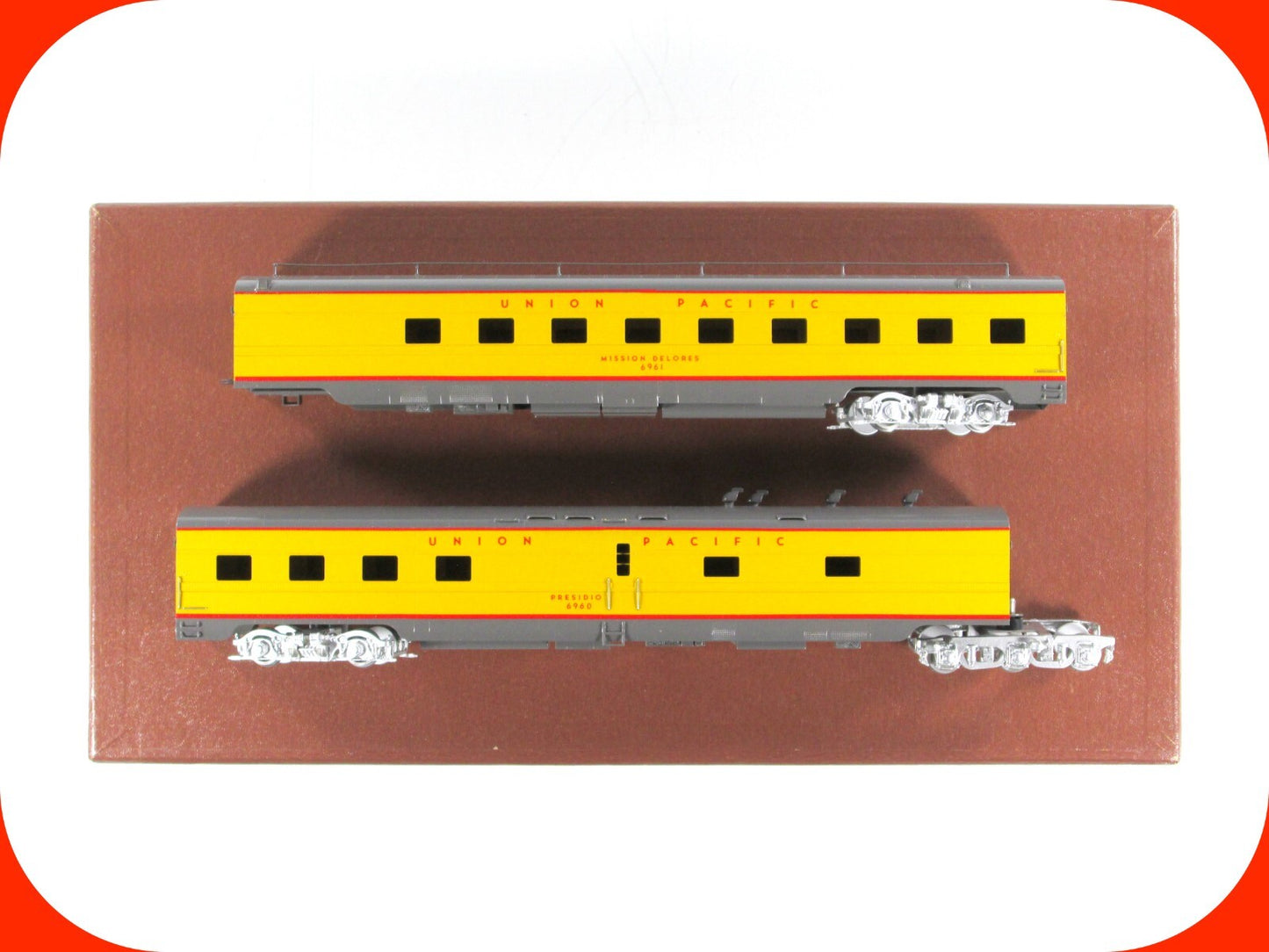 HO Scale BRASS ***CITY of SAN FRANCISCO*** UP Articulated Diner - The COACH YARD