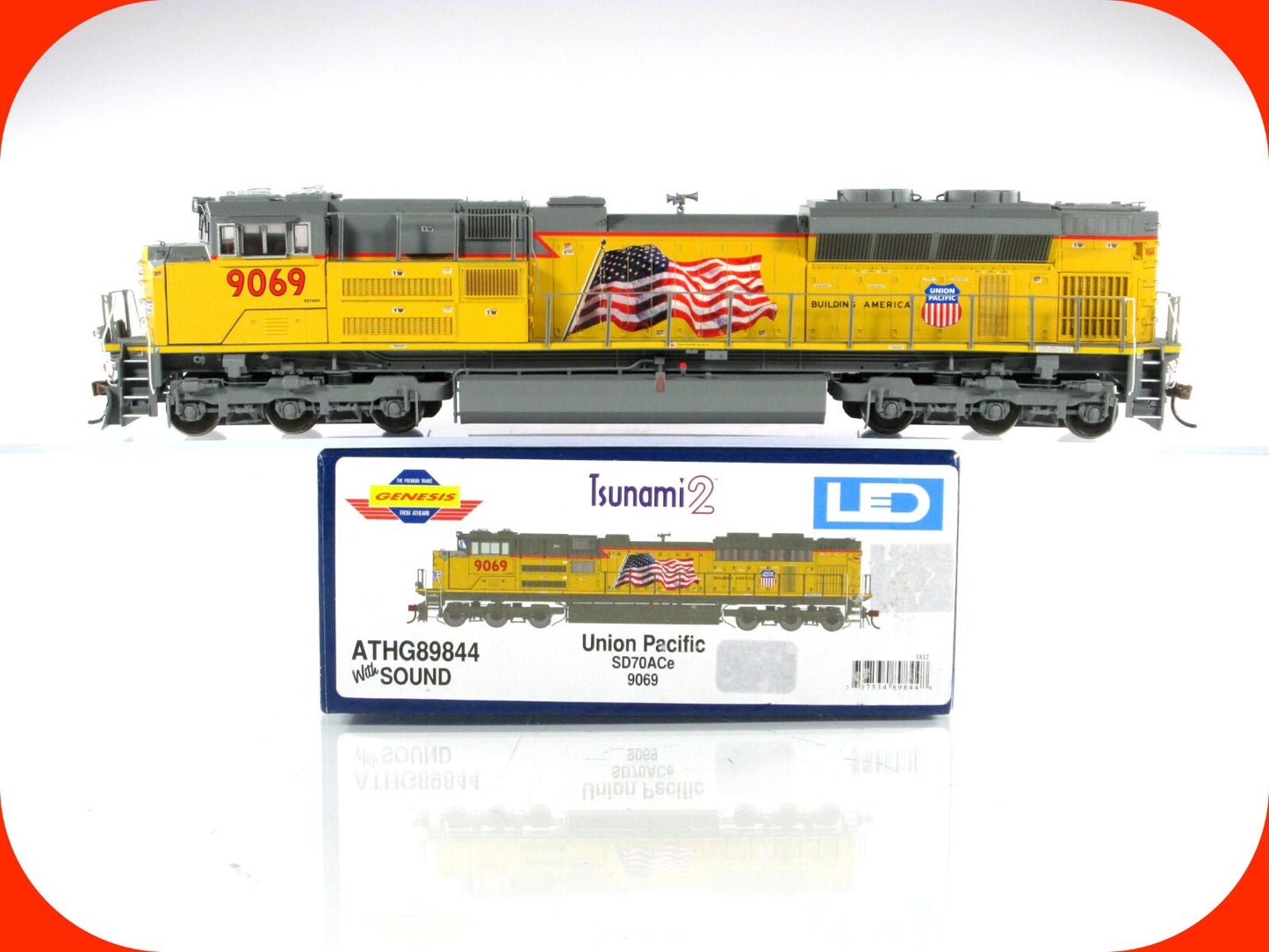 HO Scale ***UNION PACIFIC*** SD70ACe #9069 -- Athearn G89844, DCC Tsunami2 Sound